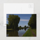 Canal scene postkarte (Vorne/Hinten)