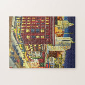 Canal Street at Night, New Orleans, Louisiana Puzzle (Horizontal)