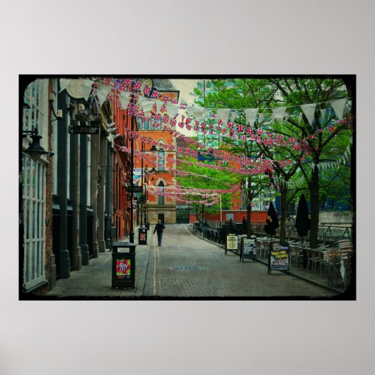 Canal Street, Manchester Poster (Vorne)