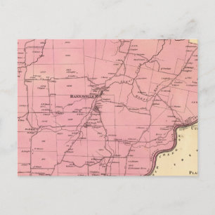 Canal Township Postkarte