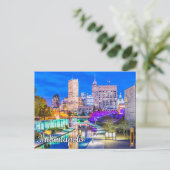 Canal Walk - Indianapolis, Indiana Postkarte (Stehend Vorderseite)