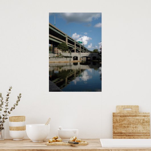 Canal Walk Poster (Küche)