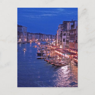 Canale Grand in Venedig Italien Postkarte