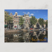 Canale Grande Amsterdam Postkarte (Vorderseite)