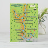 Canale Grande Gewerkschaft Karte (Stehend Vorderseite)