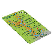 Canale Grande Gewerkschaft Karte Magnet (Rechte Seite)