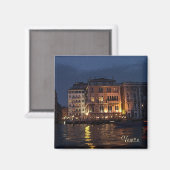 Canale Grande in Venedig Magnet (Vorderseite/Rückseite)