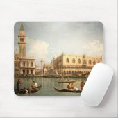 Canaletto - Blick auf das Becken von San Marco Ven Mousepad (Mit Mouse)