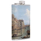 Canaletto Blick auf den Canal Grande Flachmann (Rechts)