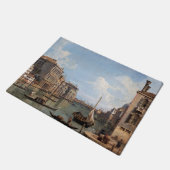 Canaletto Blick auf den Canal Grande Fußmatte (Schrägansicht)