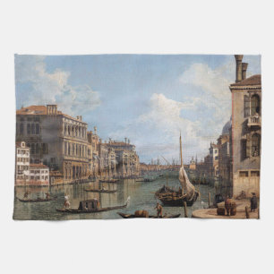 Canaletto Blick auf den Canal Grande Geschirrtuch