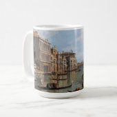 Canaletto Blick auf den Canal Grande Kaffeetasse (Vorderseite Links)