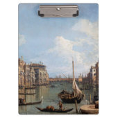 Canaletto Blick auf den Canal Grande Klemmbrett (Vorderseite)