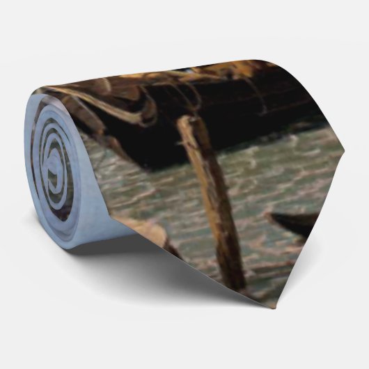 Canaletto Blick auf den Canal Grande Krawatte (Gerollt)