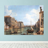 Canaletto Blick auf den Canal Grande Leinwanddruck (Insitu (Holzboden))