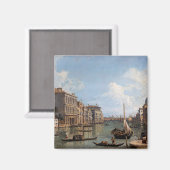 Canaletto Blick auf den Canal Grande Magnet (Vorderseite/Rückseite)
