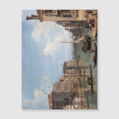Canaletto Blick auf den Canal Grande Magnetkarte (Vorderseite)