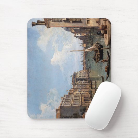 Canaletto Blick auf den Canal Grande Mousepad (Mit Mouse)