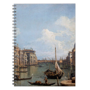 Canaletto Blick auf den Canal Grande Notizblock