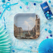 Canaletto Blick auf den Canal Grande Pappteller (Party)