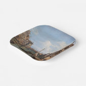 Canaletto Blick auf den Canal Grande Pappteller (Gewinkelt)