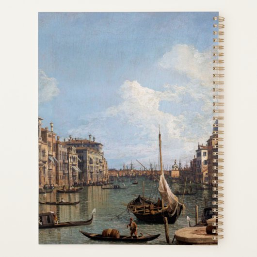 Canaletto Blick auf den Canal Grande Planer (Rückseite)