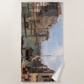 Canaletto Blick auf den Canal Grande Strandtuch (Vorderseite)