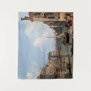 Canaletto Blick auf den Canal Grande Wandteppich