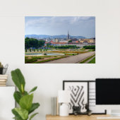 Canaletto-Blick über Wien, Österreich Poster (Heimbüro)