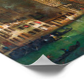 Canaletto: Canal Grande Venice Poster (Ecke)
