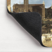 Canaletto, das Yard des Steinmetzes Mousepad (Ecke)