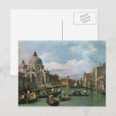 Canaletto,Der Canal Grande (1730) Postkarte (Vorne/Hinten)