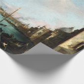 Canaletto Der Canal Grande in Venedig Geschenkpapier (Ecke)