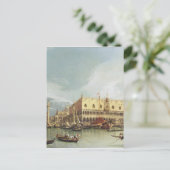 Canaletto - Der Molo, Venedig Postkarte (Stehend Vorderseite)