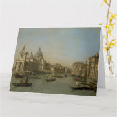 Canaletto - Eingang zum Canal Grande Karte (Gelbe Blume)