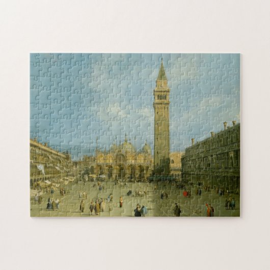 Canaletto | Marktplatz San Marco Puzzle (Horizontal)