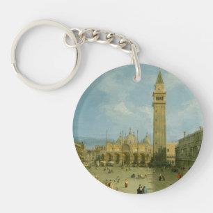 Canaletto Marktplatz San Marco Schlüsselanhänger