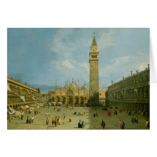 Canaletto | Piazza San Marco (Vorderseite (Horizontal))