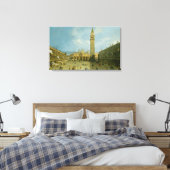 Canaletto | Piazza San Marco Leinwanddruck (Insitu (Schlafzimmer))