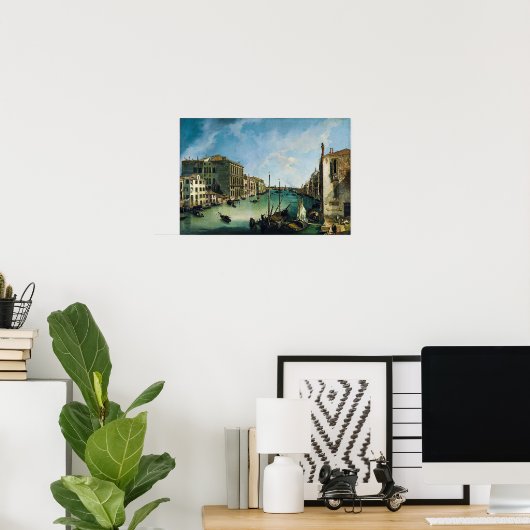 Canaletto Poster (Heimbüro)