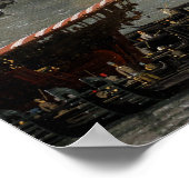 Canaletto Venedig, San Marco Basin Poster (Ecke)