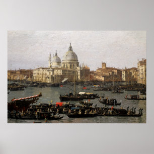 Canaletto Venedig, San Marco Basin Poster