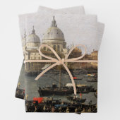 Canaletto Venedig, San Marco Basin Wrapping Pap Geschenkpapier Set (Beispiel)