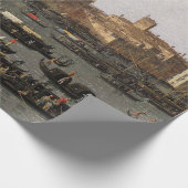 Canaletto Venedig, San Marco-Becken Geschenkpapier (Ecke)