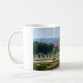 Canalettoblick über Wien, Österreich Kaffeetasse (Links)