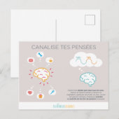 Canaliser ses pensées postkarte (Vorne/Hinten)