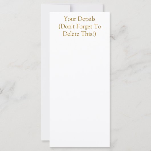 CANALS RACK CARDS (Rückseite)