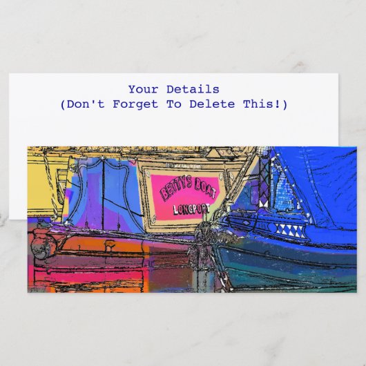 CANALS RACK CARDS (Vorne/Hinten)