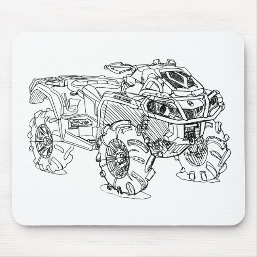 CanAm Outlander XMR 2013 Mousepad (Vorne)