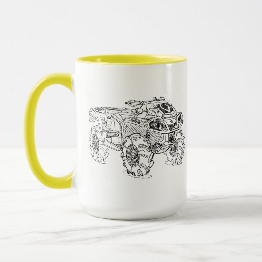 CanAm Outlander XMR 2013 Tasse (Links)